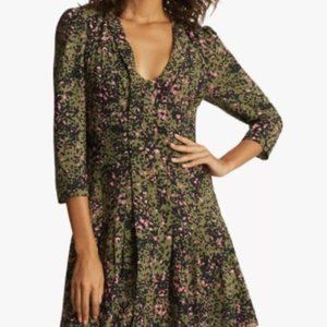 Reiss Ciara Animal Spot print dress size US8